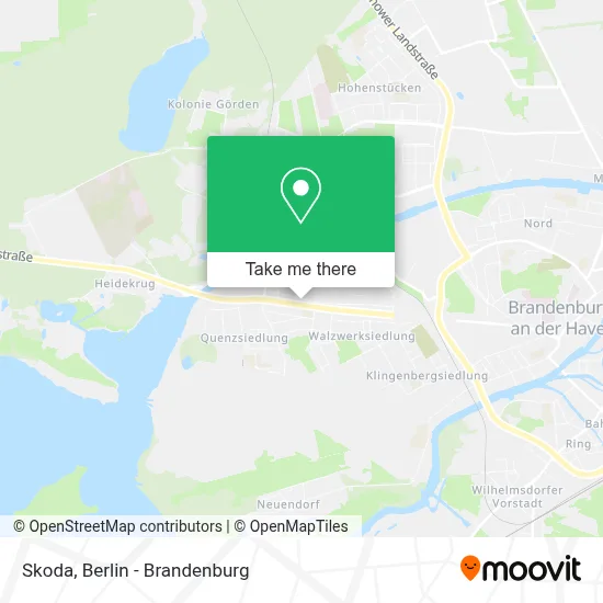 Skoda map