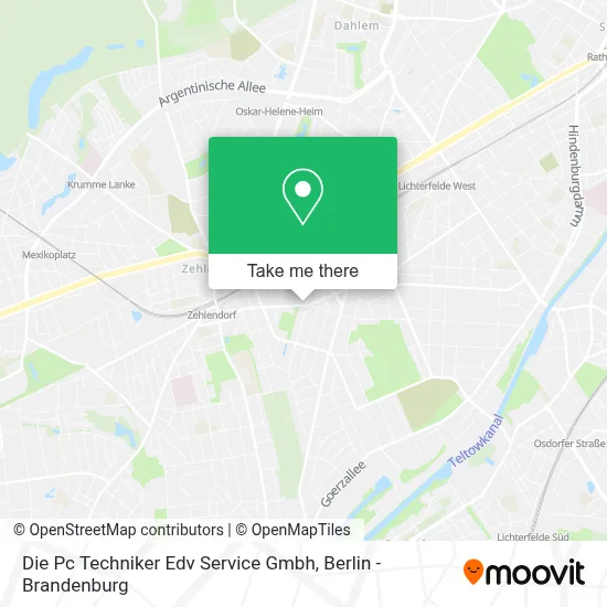 Die Pc Techniker Edv Service Gmbh map