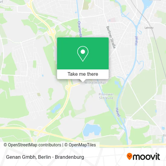 Genan Gmbh map