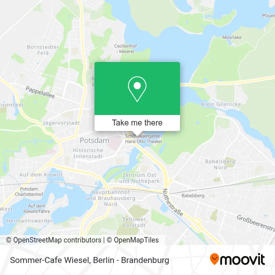 Sommer-Cafe Wiesel map