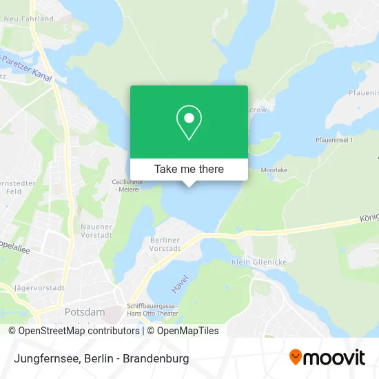 Jungfernsee map