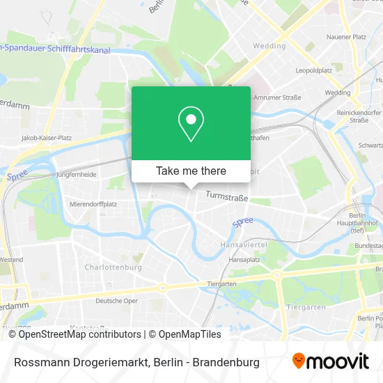 Rossmann Drogeriemarkt map
