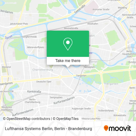 Lufthansa Systems Berlin map