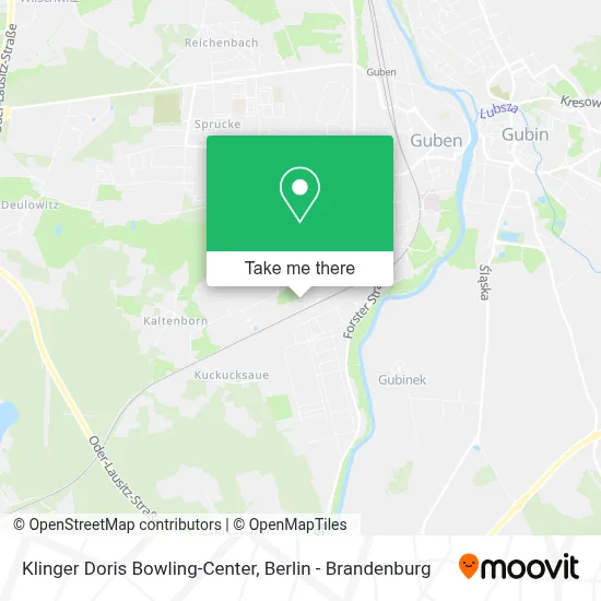 Klinger Doris Bowling-Center map