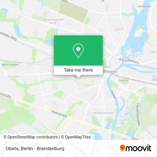 Obeta map