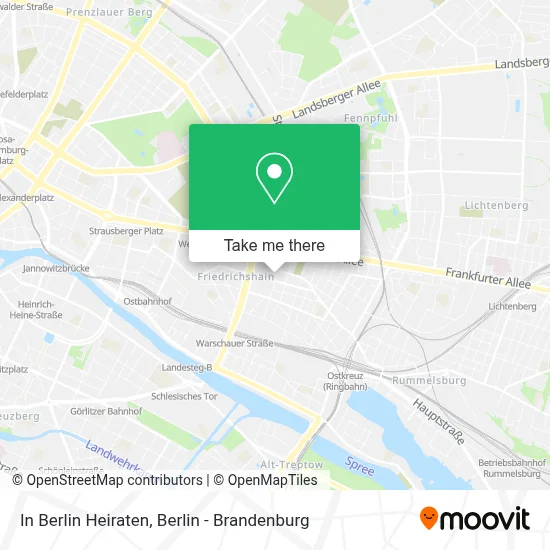 In Berlin Heiraten map