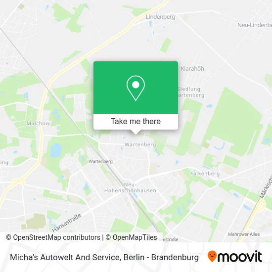 Micha's Autowelt And Service map