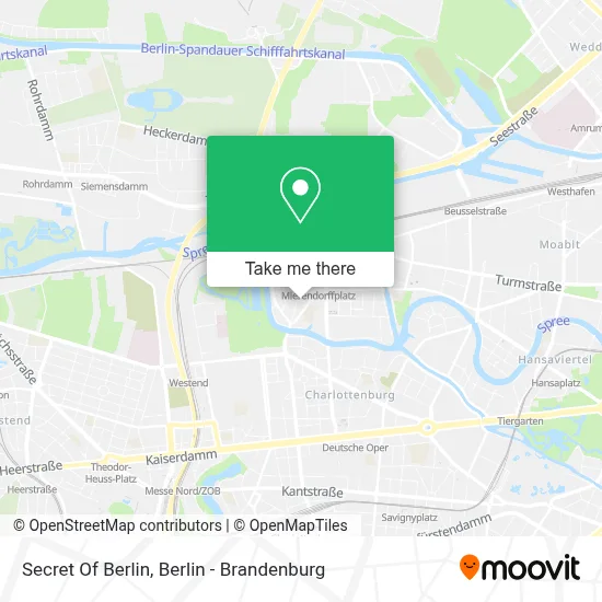 Secret Of Berlin map