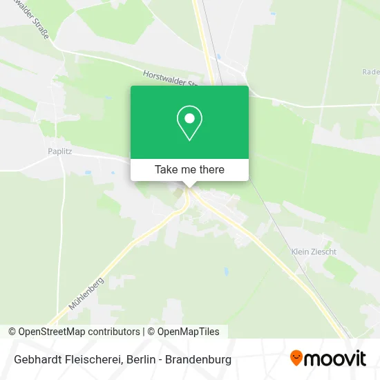 Gebhardt Fleischerei map