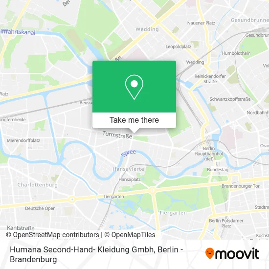 Humana Second-Hand- Kleidung Gmbh map