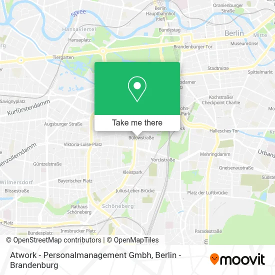 Atwork - Personalmanagement Gmbh map