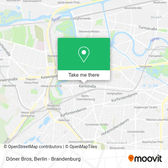 Döner Bros map