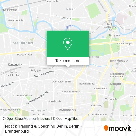 Noack Training & Coaching Berlin map