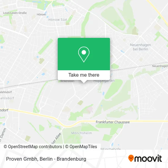 Proven Gmbh map