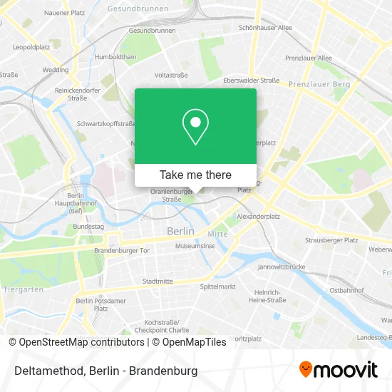 Deltamethod map