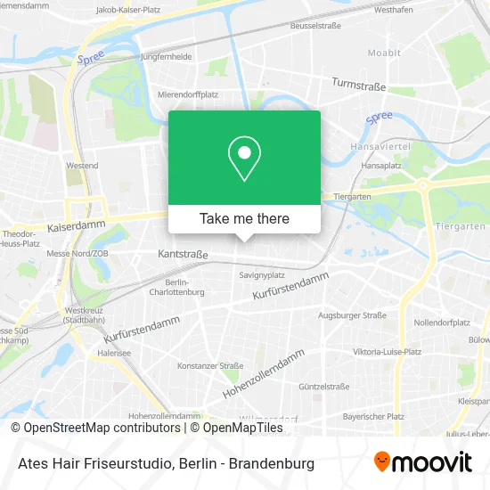Ates Hair Friseurstudio map