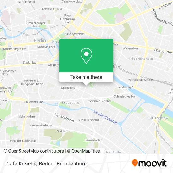 Cafe Kirsche map