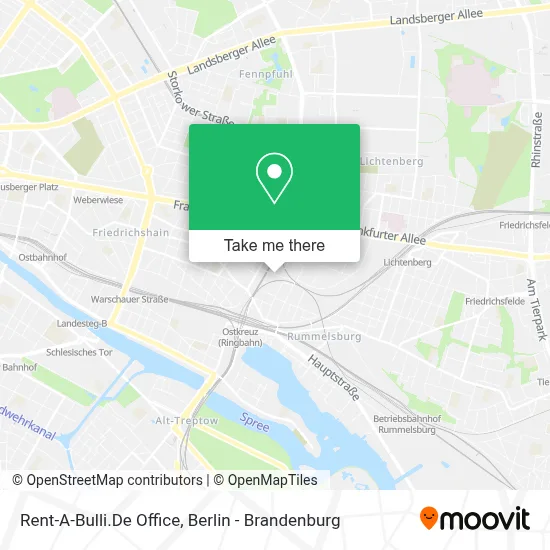 Rent-A-Bulli.De Office map