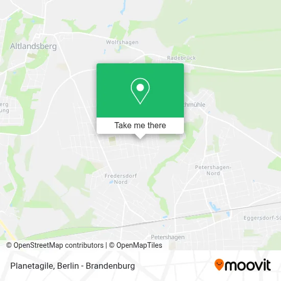 Planetagile map