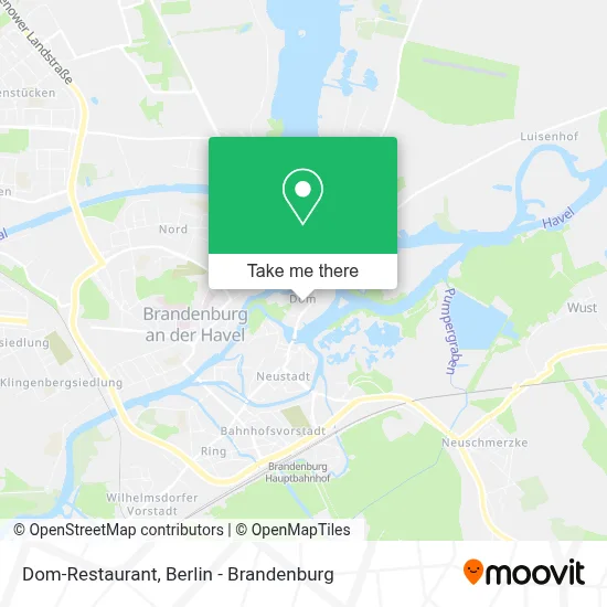 Dom-Restaurant map