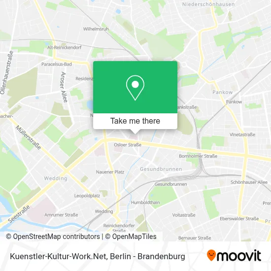 Kuenstler-Kultur-Work.Net map