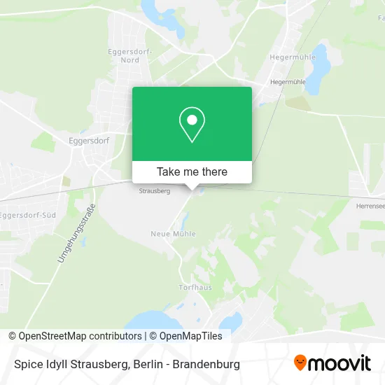 Spice Idyll Strausberg map