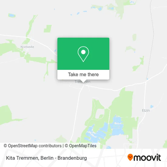 Kita Tremmen map