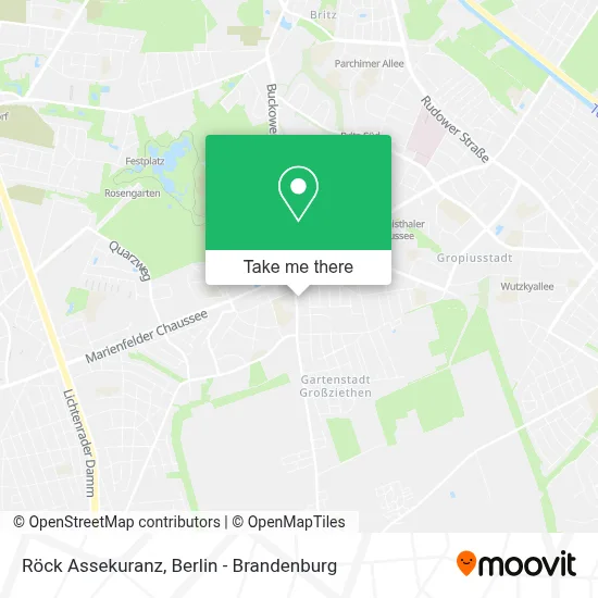 Röck Assekuranz map
