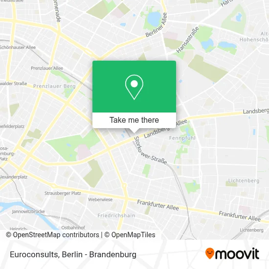 Euroconsults map