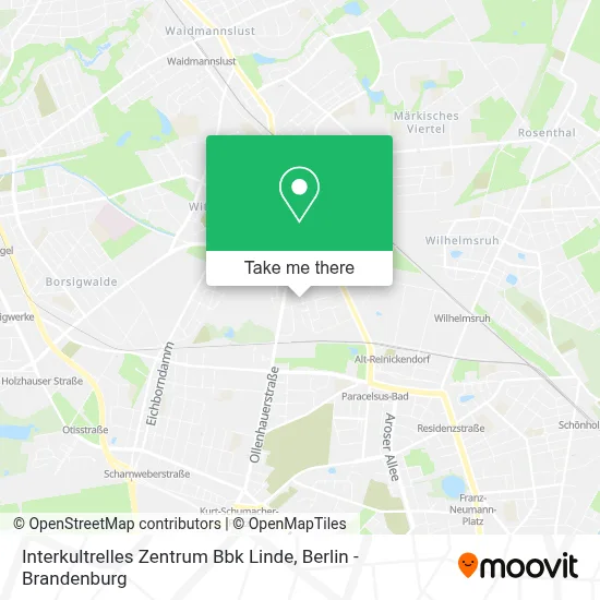 Interkultrelles Zentrum Bbk Linde map