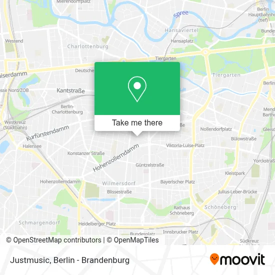 Justmusic map