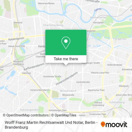 Wolff Franz Martin Rechtsanwalt Und Notar map