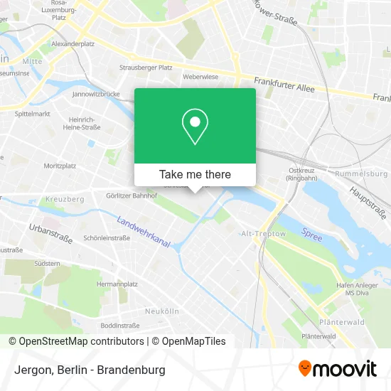 Jergon map