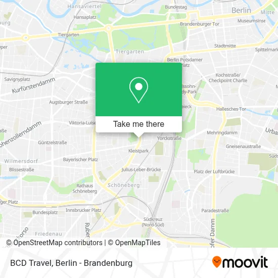 Bcd Travel map