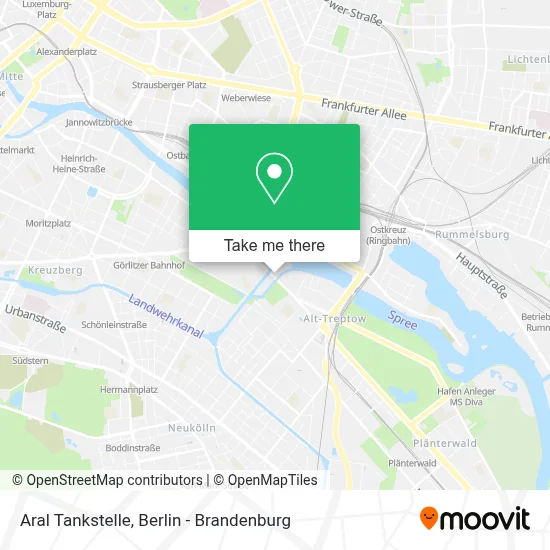 Aral Tankstelle map