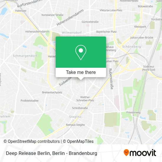 Deep Release Berlin map