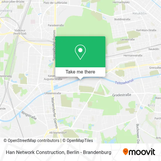 Han Network Construction map