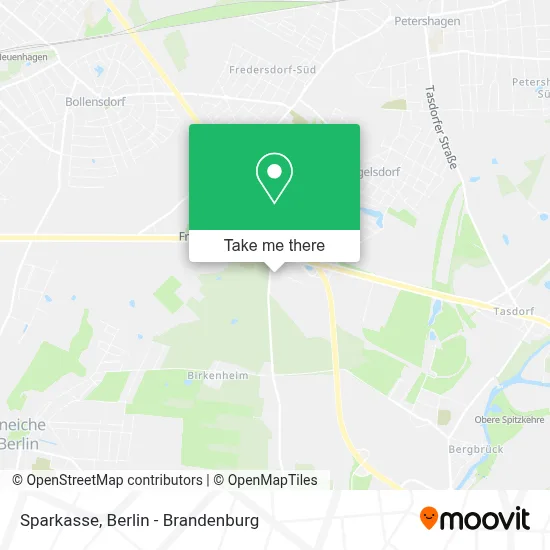 Sparkasse map