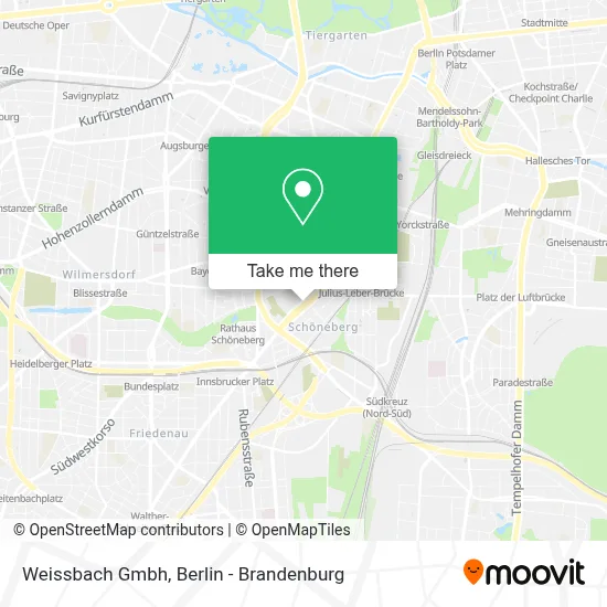 Weissbach Gmbh map
