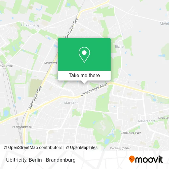 Ubitricity map