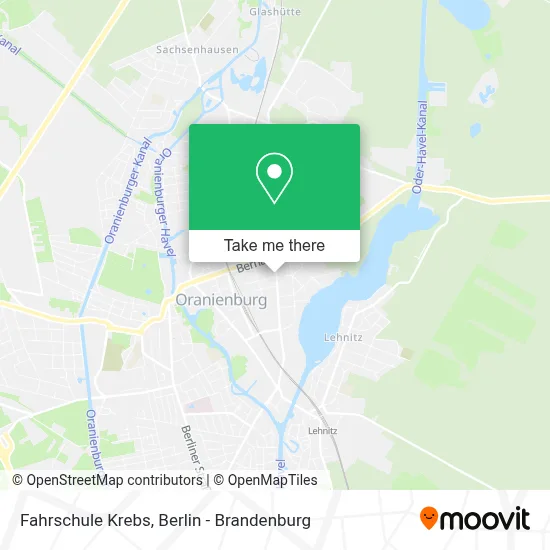 Fahrschule Krebs map