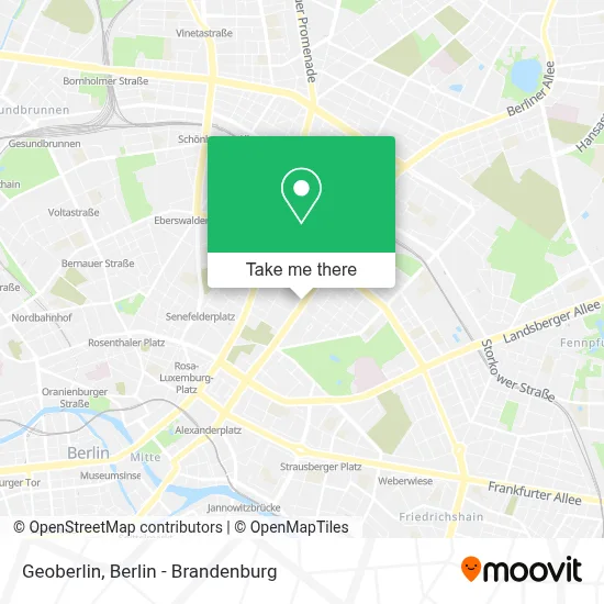 Geoberlin map