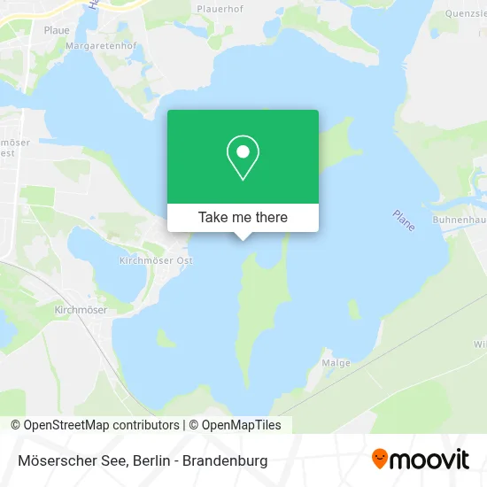 Möserscher See map