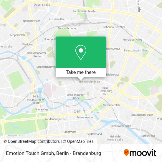 Emotion Touch Gmbh map