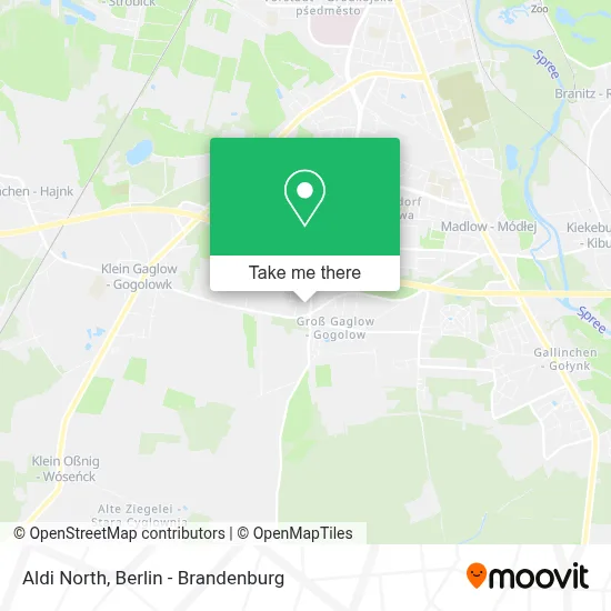 Aldi Nord map