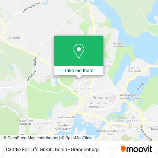 Caddie For Life Gmbh map