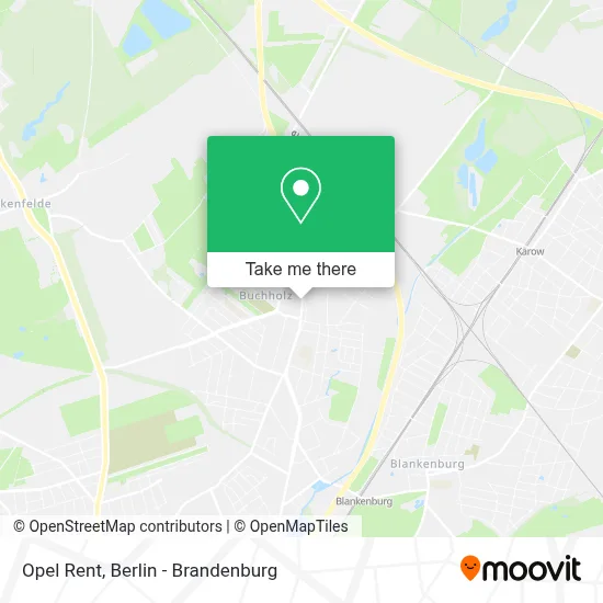 Opel Rent map