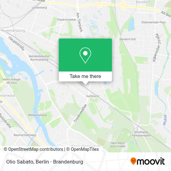 Olio Sabato map