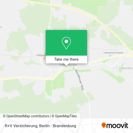 R+V Versicherung map