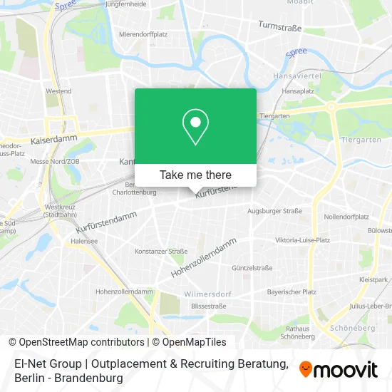 El-Net Group | Outplacement & Recruiting Beratung map